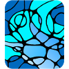 Neurographic modern abstract design