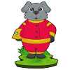 Dog Firefighter Fire Brigade