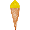 Lemon ice cream