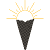 Sonne im Eis