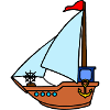 Toy sailboat
