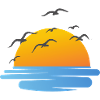 Sunset and waterfowl