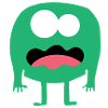 confused green monster