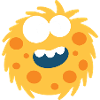 Yellow Fluffy Monster