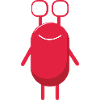 Happy Red Monster