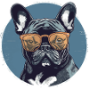 French Bulldog Sunglasses