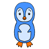 Simple Penguin - Penguin Motif