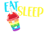 Food Sleep Boba Tea Repeat Bubble Tea