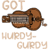 Hurdy Gurdy Funny Medieval Gift