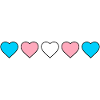 Cuore transgender Transessuale Trans* Cuore Trans
