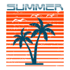 Sommer Palmen