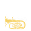Fanfare procession tuba