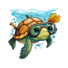 Underwater Turtle Adventure