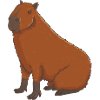 Capybara siège