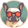French Bulldog Sunglasses