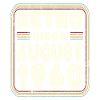Birthday August 1960 Retro Gift