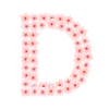 D from cherry blossoms