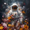 L’astronaute fleurit Infinity