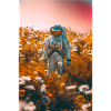 L’astronaute fleurit Infinity