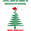 Weihnachtsbaum Spruch lustig
