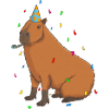 Capybara Birthday