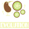 Kiwi Bird Fruit Evolution Joke