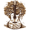 Tree Guitar Nature