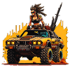 Post Apocalyptic Car