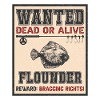 Gesuchte Fisch - Flunderfischen