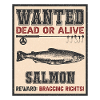 Wanted fish - salmon fishing