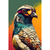 Quail with Sunglasses