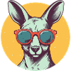 Kangaroo, marsupial, kangaroo, wallaby