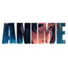 Cute Anime Girl Lettering