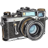Camera Retro Drawing