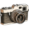 Camera Retro Drawing