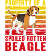 Propriété d’un Beagle pourri gâté