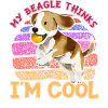 My Beagle thinks I'm cool