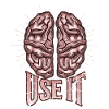 Brain, funny saying, use-it