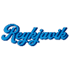 Reykjavik Blue Script Logo