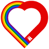 WELCOMING OUT Regenbogen/Hamburg-Herz I