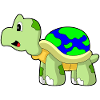 Turtle Earth Globe