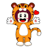 Tiger Girl Costume