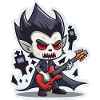 Guitar-strumming Vampire