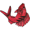 Roter Fisch