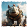 Rhinocéros cool