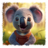 Cute koala