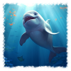 Happy dolphin