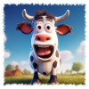 Crazy cow