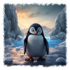 Cute penguin
