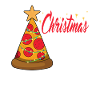 Christmas pizza